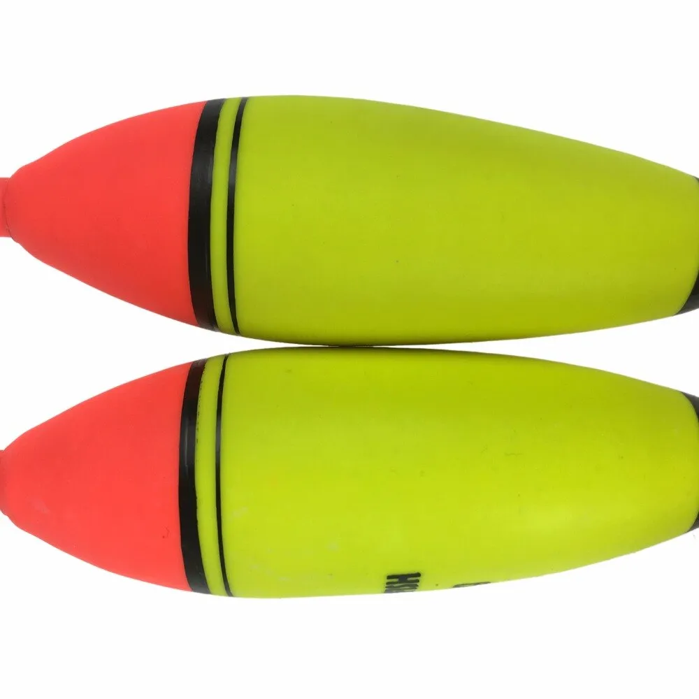10g 20g 30g EVA Luminous Fishing Float Long Vertical Night Lighting Fishing Floats Bobber