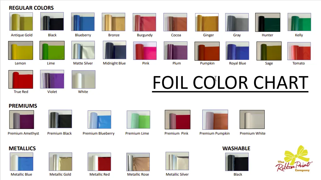 4" Standard Foils