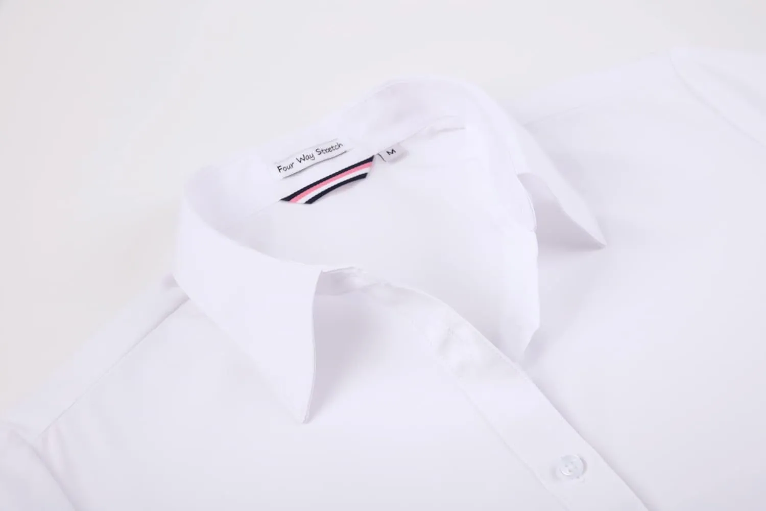 Alex Vando Womens Dress Shirts Wrinkle Free Regular Fit Long Sleeve Stretch Work Shirt