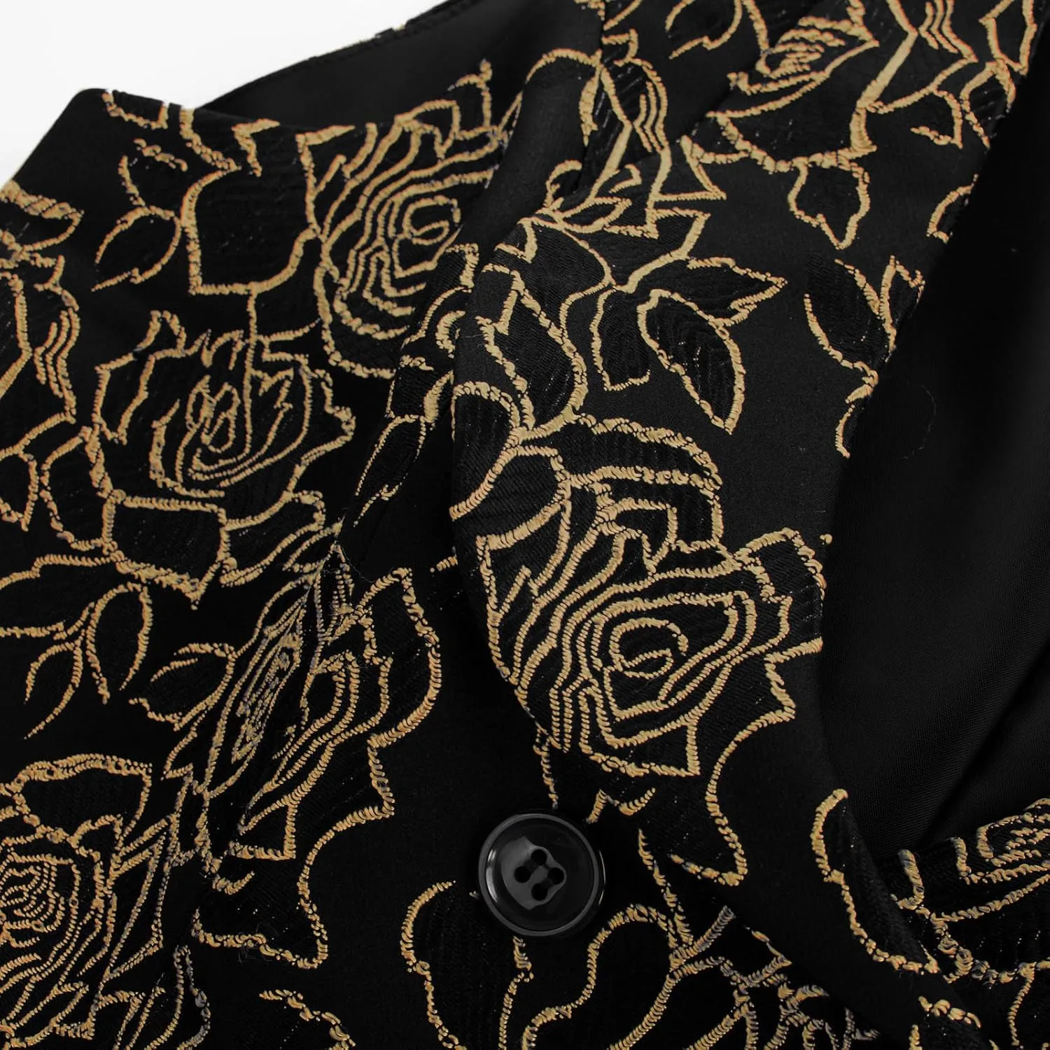 Belle Poque Waistcoat Vest for Women Jacquard Suit Vest Steampunk Gothic Medieval Style