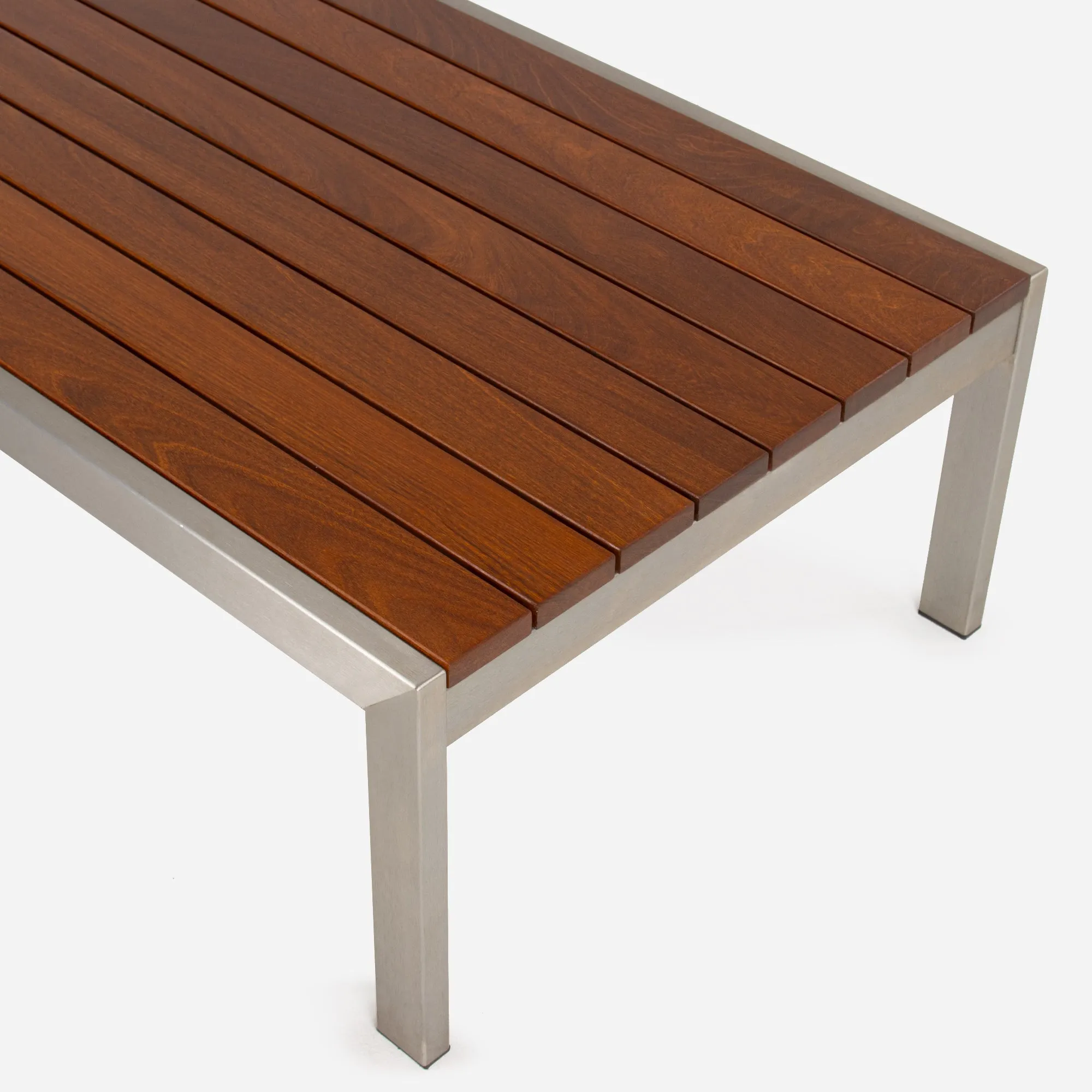 Case Study® Stainless Coffee Table Rectangle