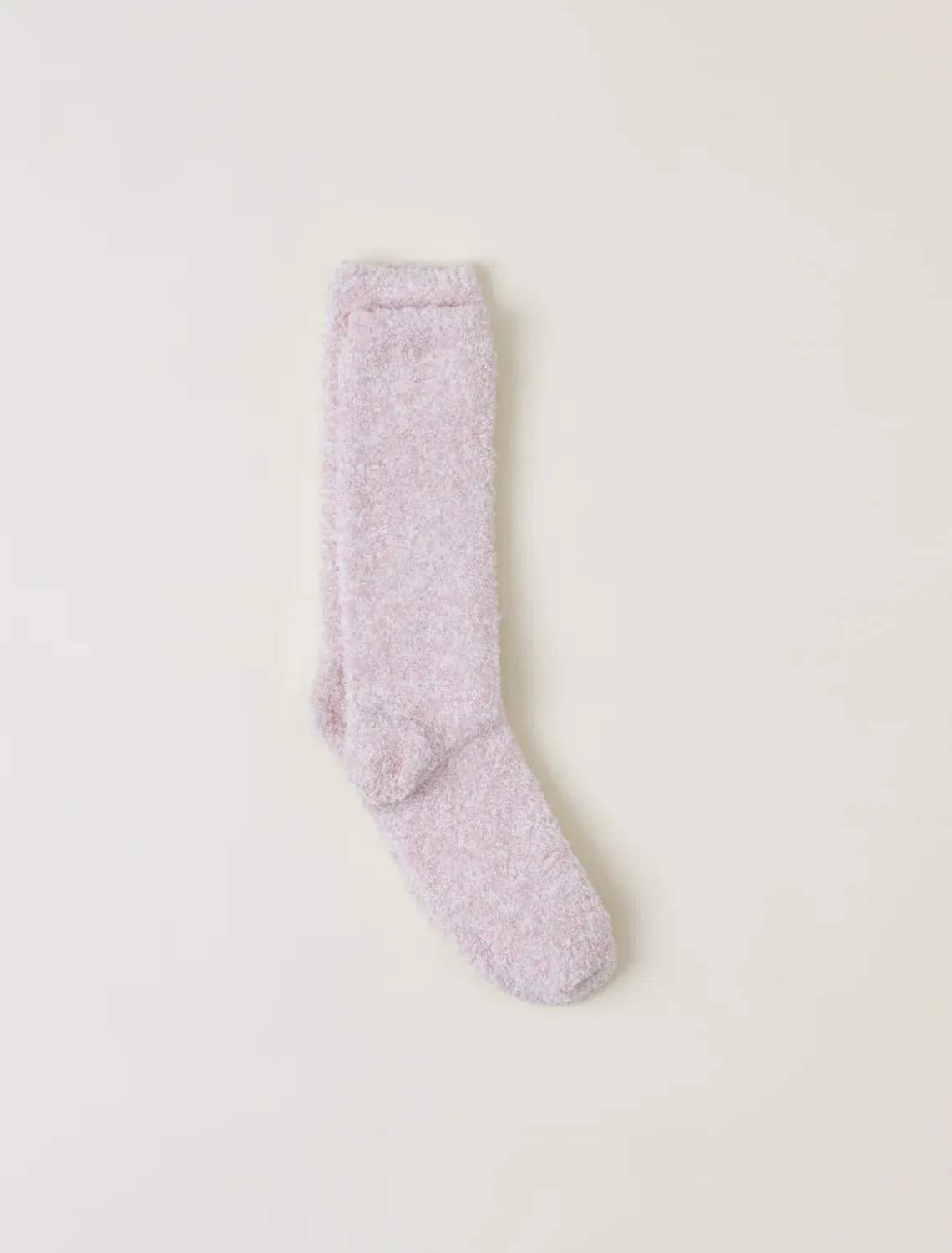 Cozychic® Heathered Socks - Dusty Rose/White