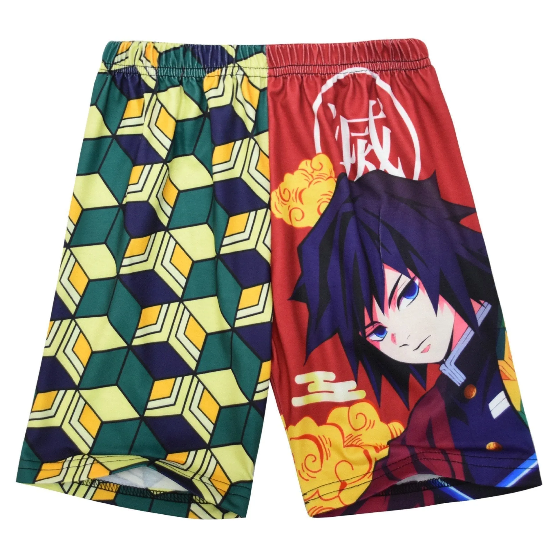 Demon Slayer Big Kids Homewear Tshirt & Shorts Set Short Sleeve Pajamas