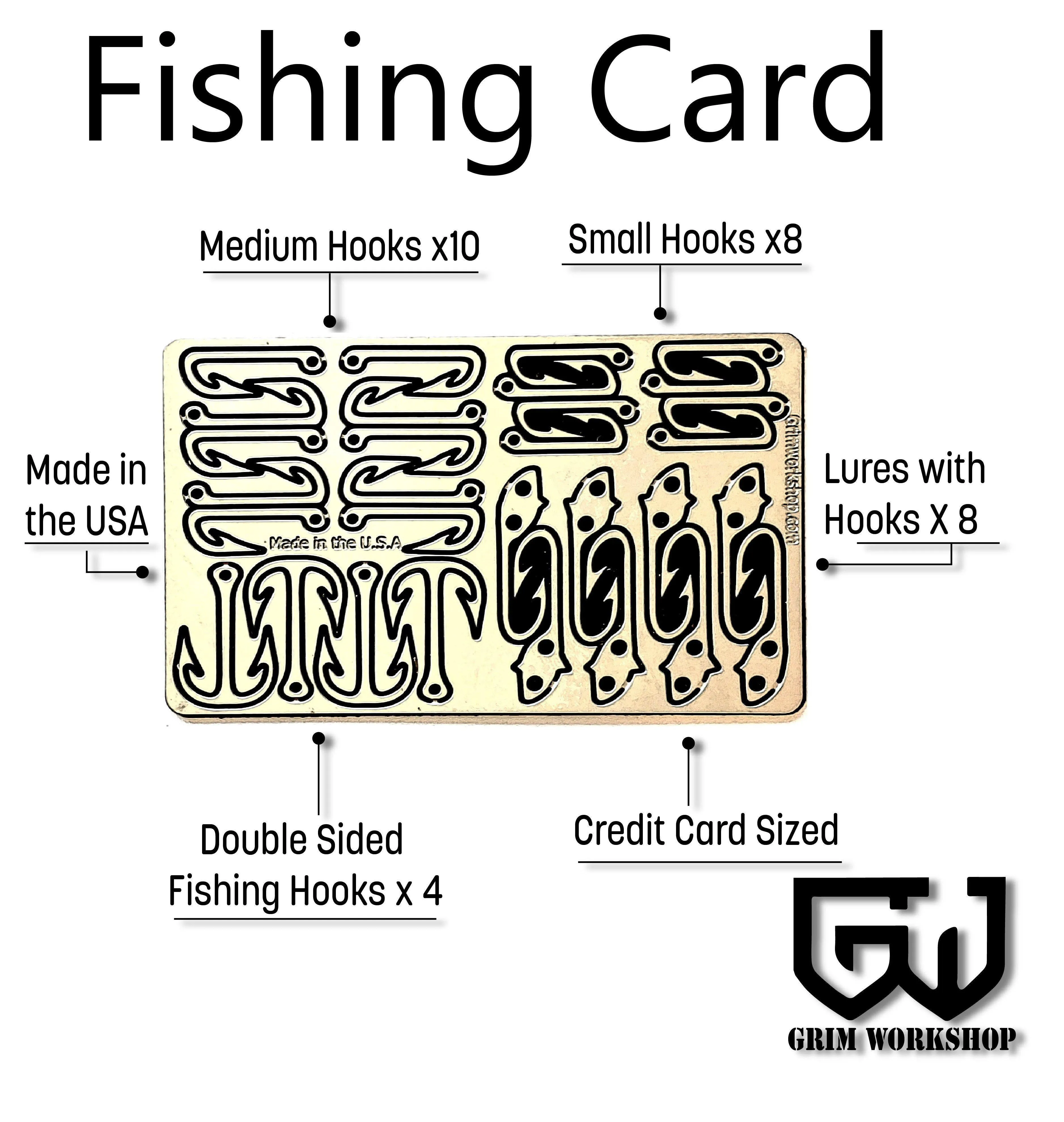 Fishing Card : Survival Fishing Kit