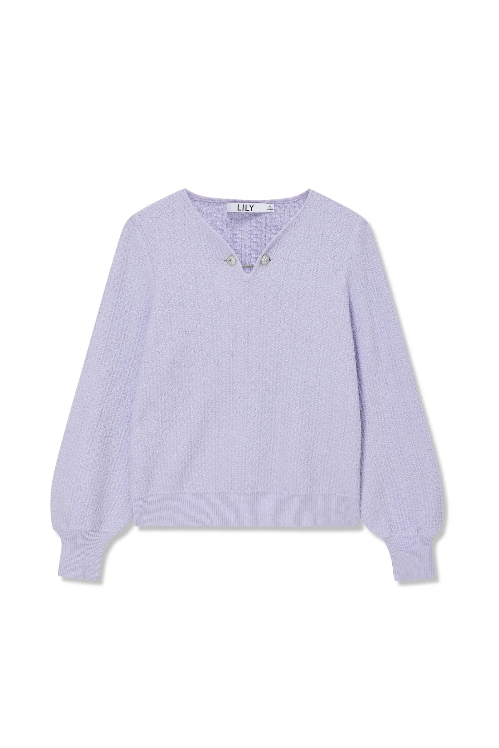 LILY Unique Chain Knit Sweater