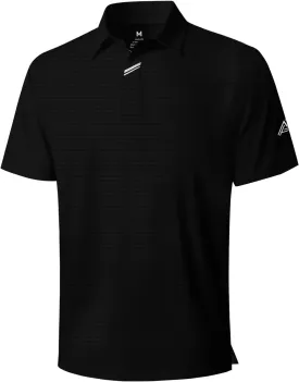 Lzzidou Polo Shirts for Men Short Sleeve Golf Polo Shirts Stretch Moisture Wicking Performance Athletic Tees