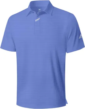 Lzzidou Polo Shirts for Men Short Sleeve Golf Polo Shirts Stretch Moisture Wicking Performance Athletic Tees