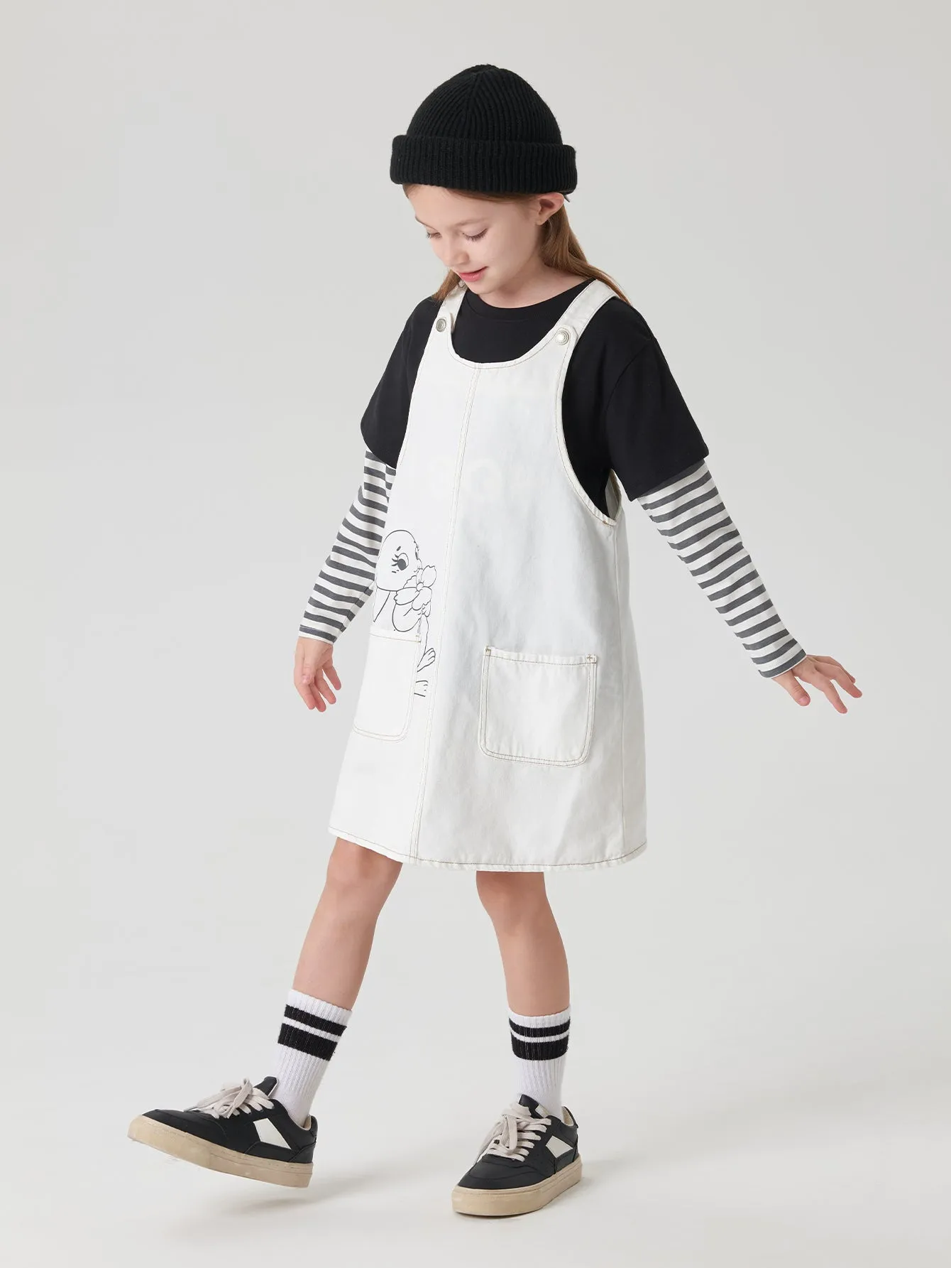 MARC & JANIE Girls Halter Denim Dresses Jeans Strappy Skirts 240109