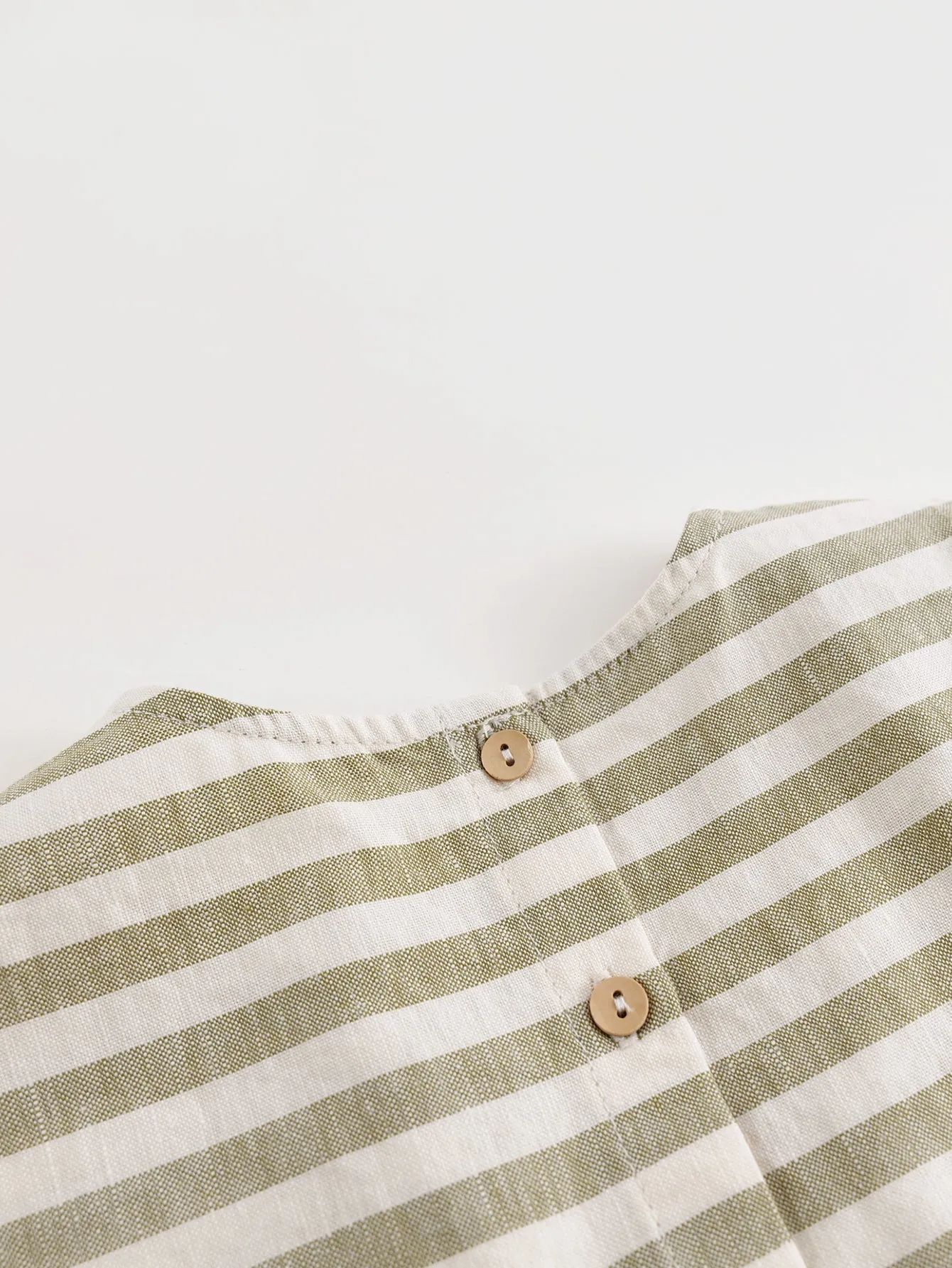 MARC & JANIE Girls Linen Stripes Shirts 230239
