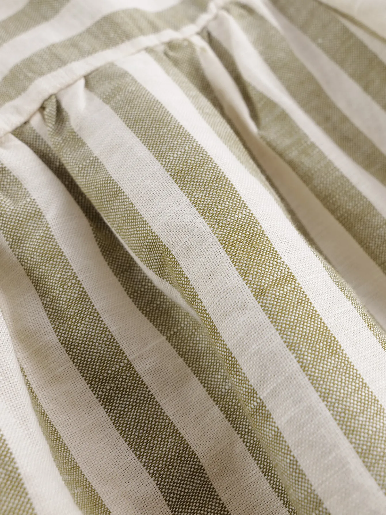 MARC & JANIE Girls Linen Stripes Shirts 230239