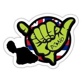 Maui Strong Shaka Sticker