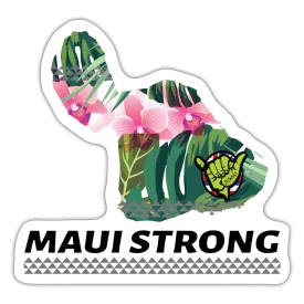 Maui Strong Sticker