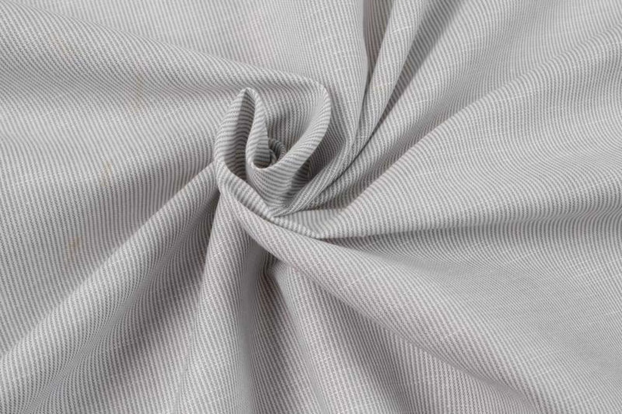 Micro-Stripes Linen Cotton Shirting