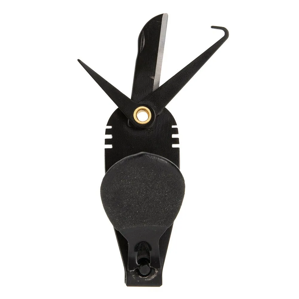Multifunctional Fishing Strand Scissors Stainless Steel Pliers Wire Knife Portable Fader Rod Anti-lost Rope Safety Fishing Tool
