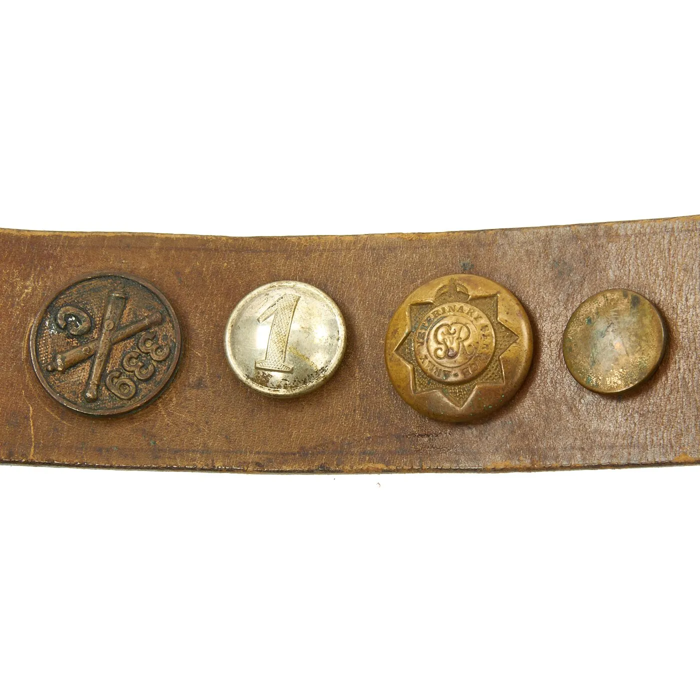 Original Imperial German WWI Hate Belt with Got Mit Uns Buckle