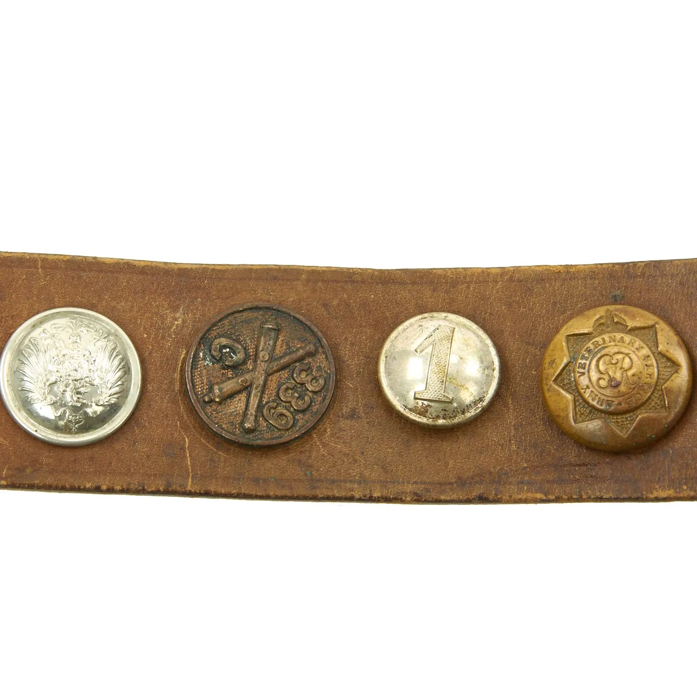 Original Imperial German WWI Hate Belt with Got Mit Uns Buckle
