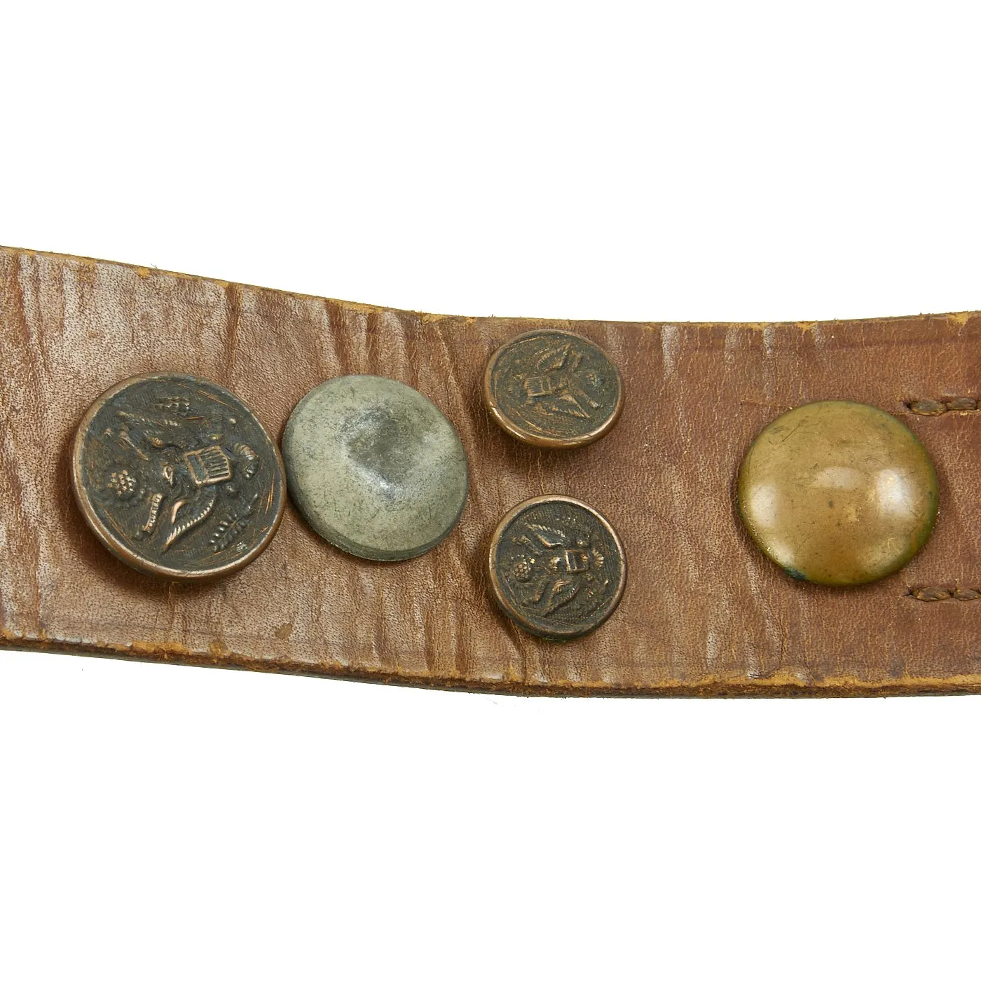 Original Imperial German WWI Hate Belt with Got Mit Uns Buckle