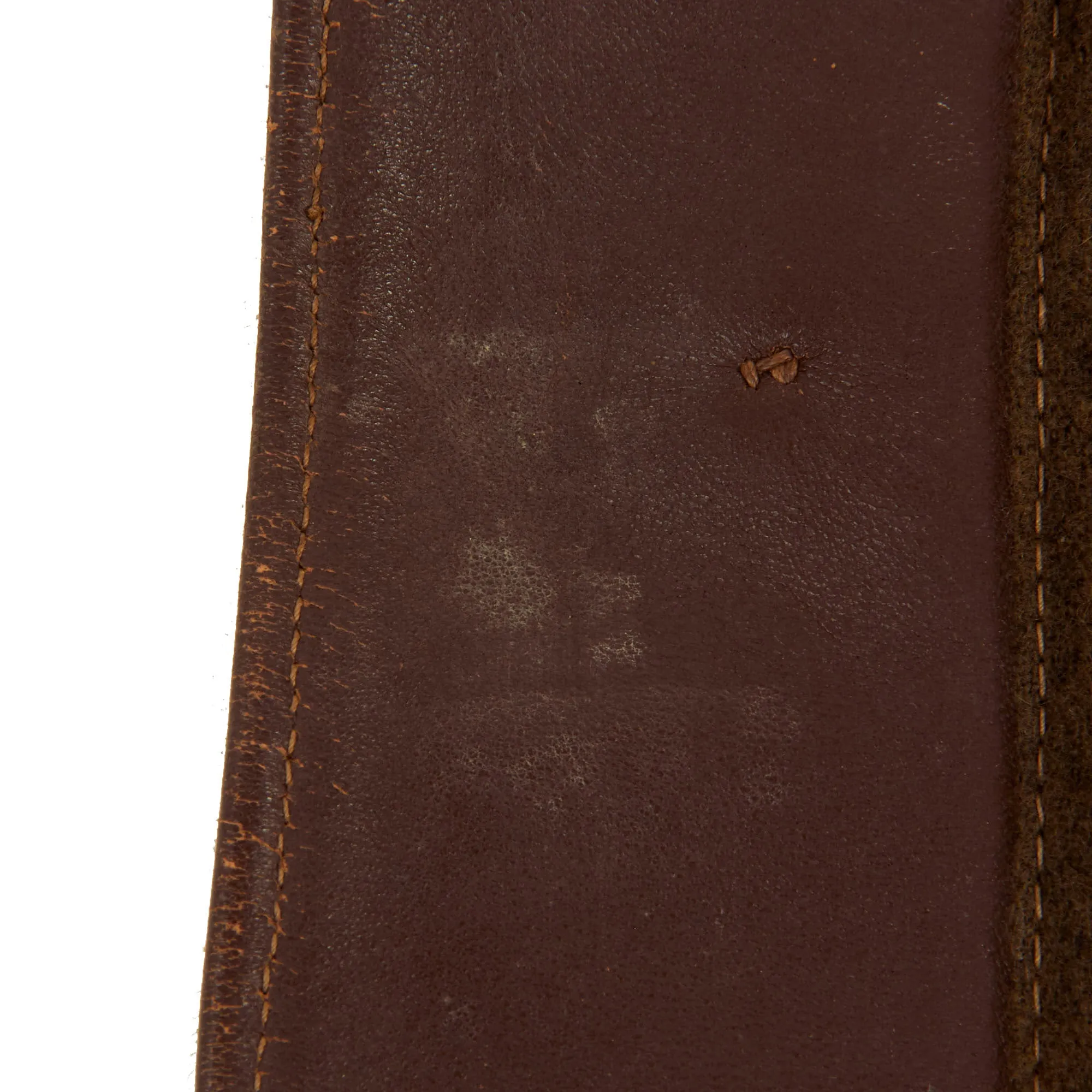 Original U.S. WWII A-2 Leather Flight Jacket With New Zealand Made Leather Jacket for Lieutenant Colonel C.E. Hinckley - (2) Jackets