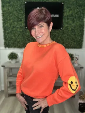 Smiley Sleeve Sweater