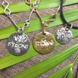 VI Strong Round Pendant