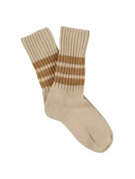 Women Stripes Crew Socks