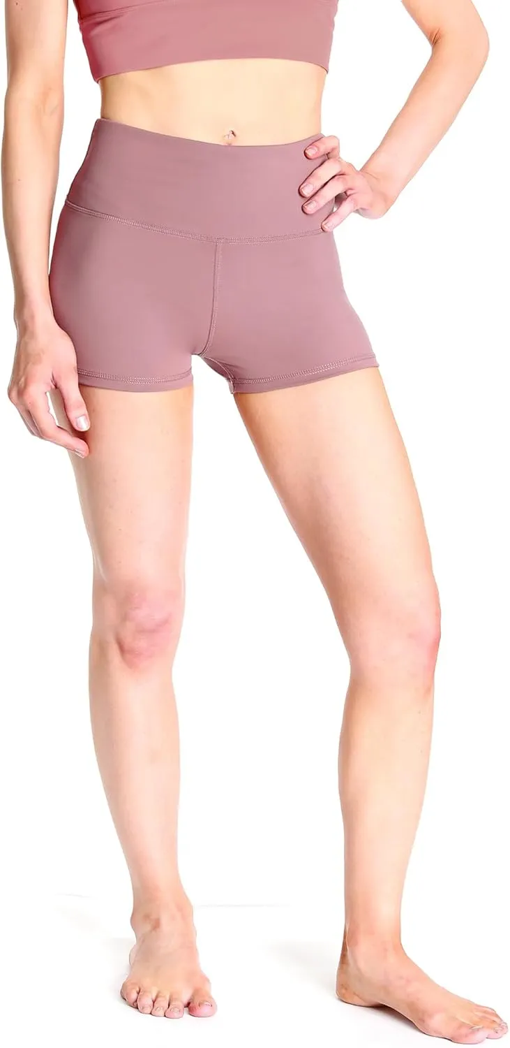 Women's Workout Yoga Athletic Running Dance Gym Shorts High Waist Cheerleader Volleyball Short Pants